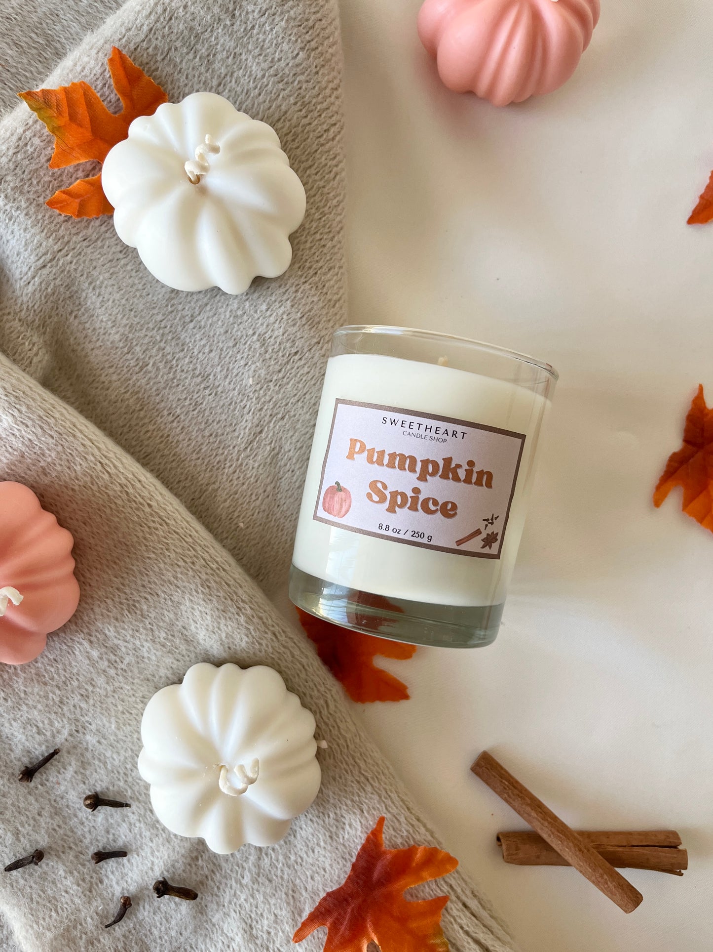 Pumpkin Spice - Vela Aromática