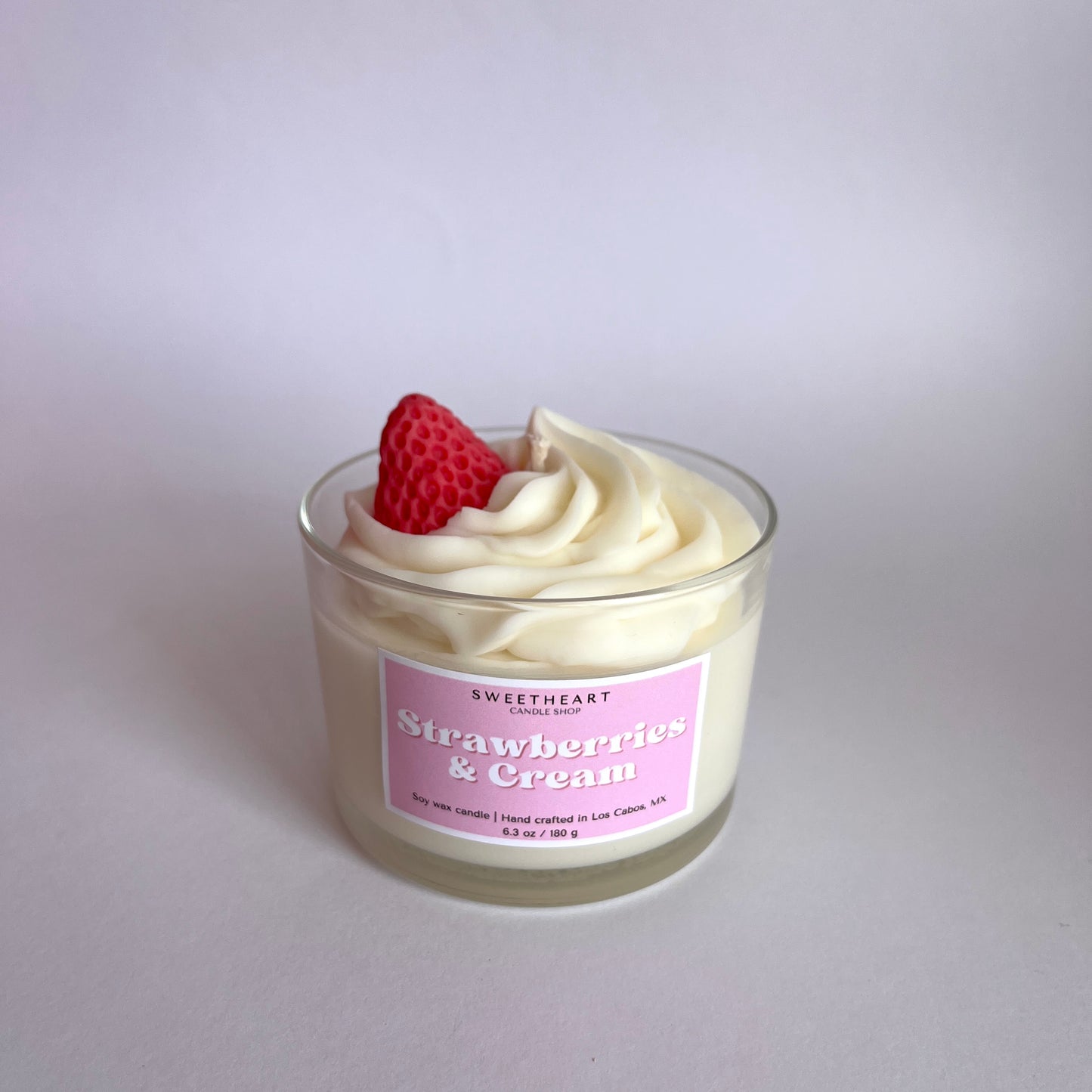 Mini Strawberries and Cream - vela aromática