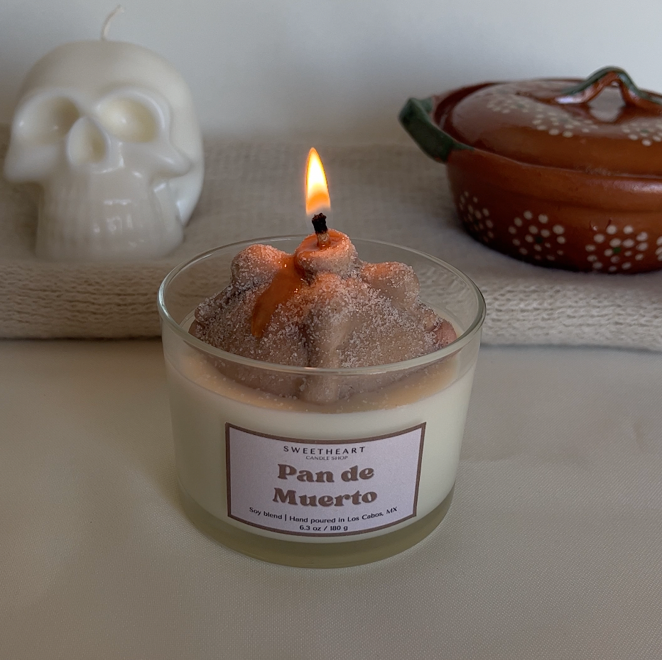 Pan de Muerto - Vela Aromática