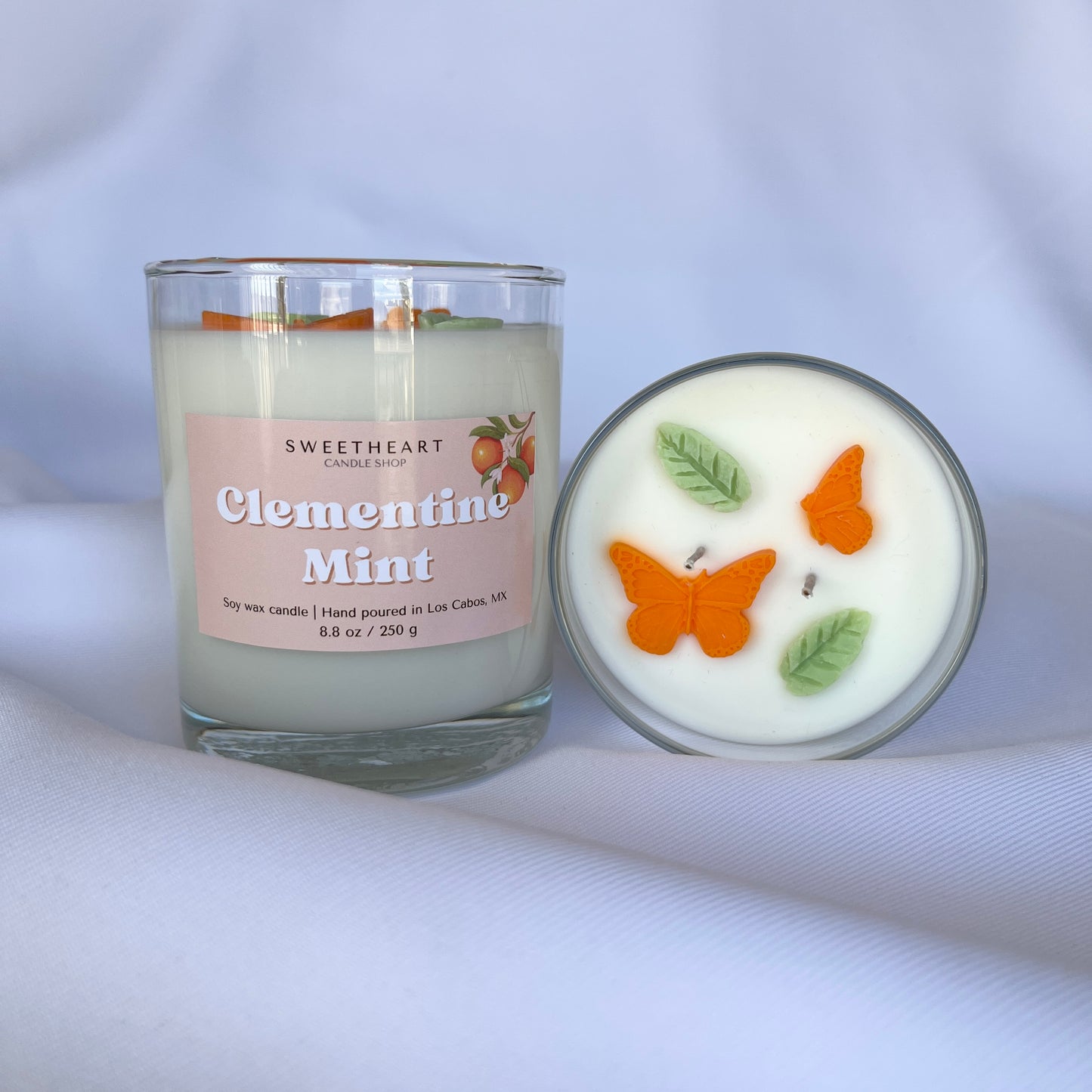 Mandarina Menta - vela aromática