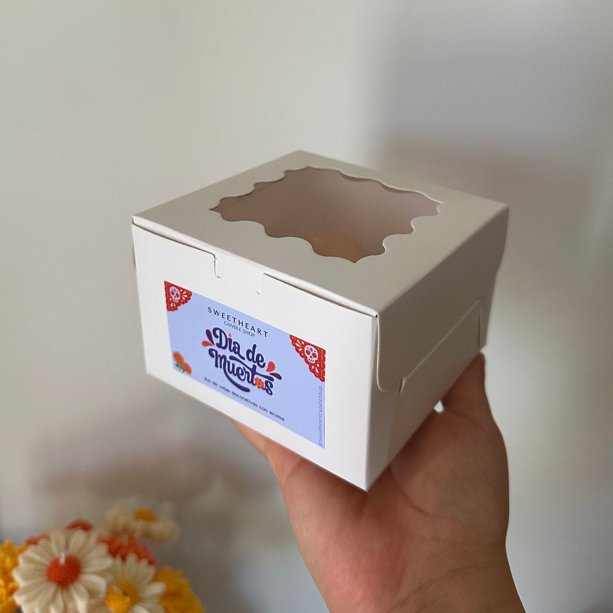 Kit de velas decorativas - Día de Muertos